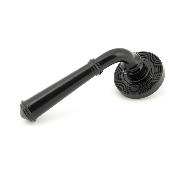 45637  53 x 8mm  Black  From The Anvil Regency Lever on Rose Set [Beehive]