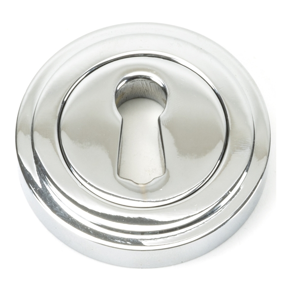 45688 • 53mm • Polished Chrome • From The Anvil Round Escutcheon [Art Deco]