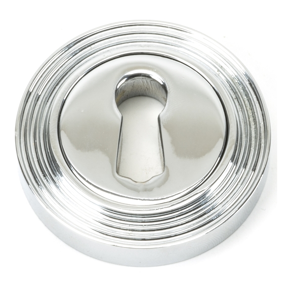 45689 • 53mm • Polished Chrome • From The Anvil Round Escutcheon [Beehive]