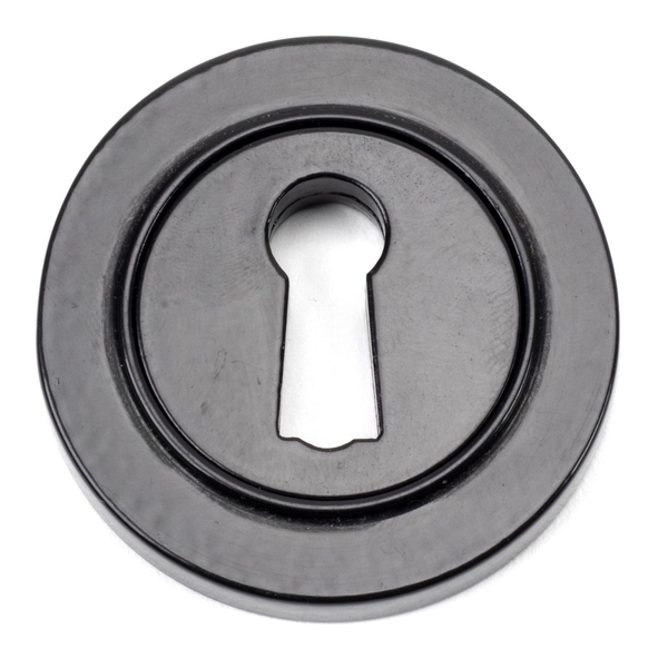 45695 � 53mm � Black � From The Anvil Round Escutcheon [Plain]
