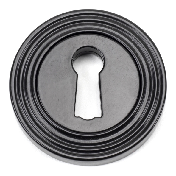 45697 • 53mm • Black • From The Anvil Round Escutcheon [Beehive]