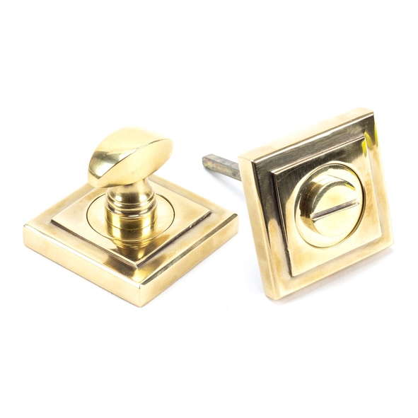 45734 � 53 x 53 x 8mm � Aged Brass � From The Anvil Thumbturn [Square]