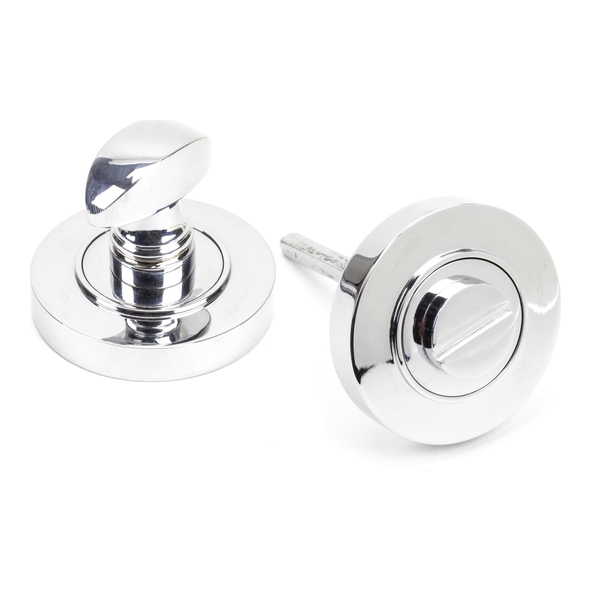 45735 • 53 x 8mm • Polished Chrome • From The Anvil Round Thumbturn [Plain]