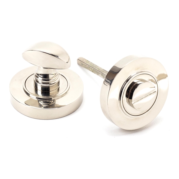 45739 � 53 x 8mm � Polished Nickel � From The Anvil Round Thumbturn [Plain]