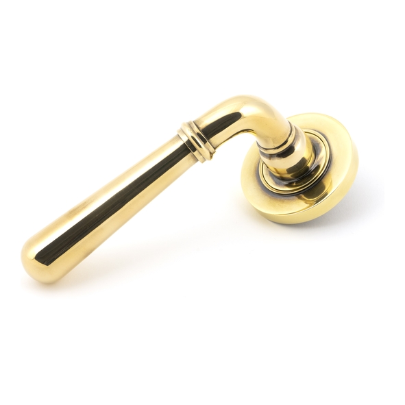 45755  53 x 8mm  Aged Brass  From The Anvil Newbury Lever on Rose [Plain]