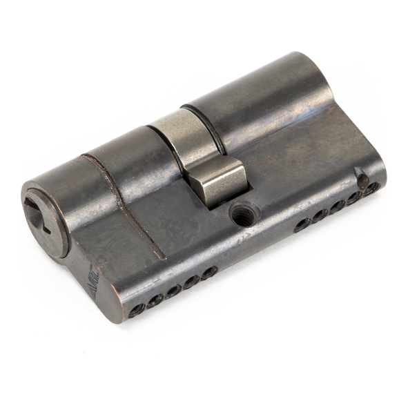 45820 • 30 x 30mm • Aged Bronze • From The Anvil 5 Pin Euro Double Cylinder Keyed Alike