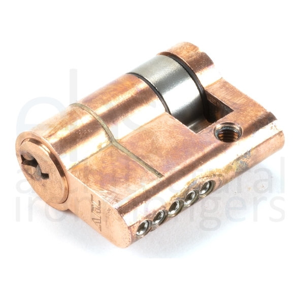 45877  30 x 10mm  Polished Bronze  From The Anvil 5pin Single Cylinder