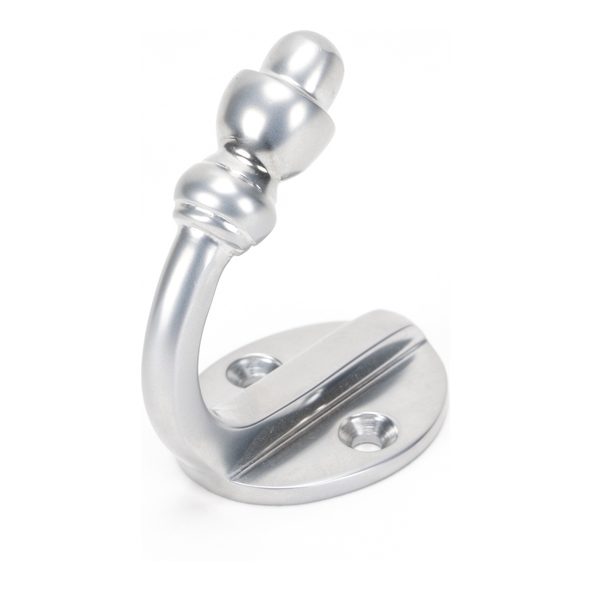 45910  48 x 38mm  Satin Chrome  From The Anvil Coat Hook