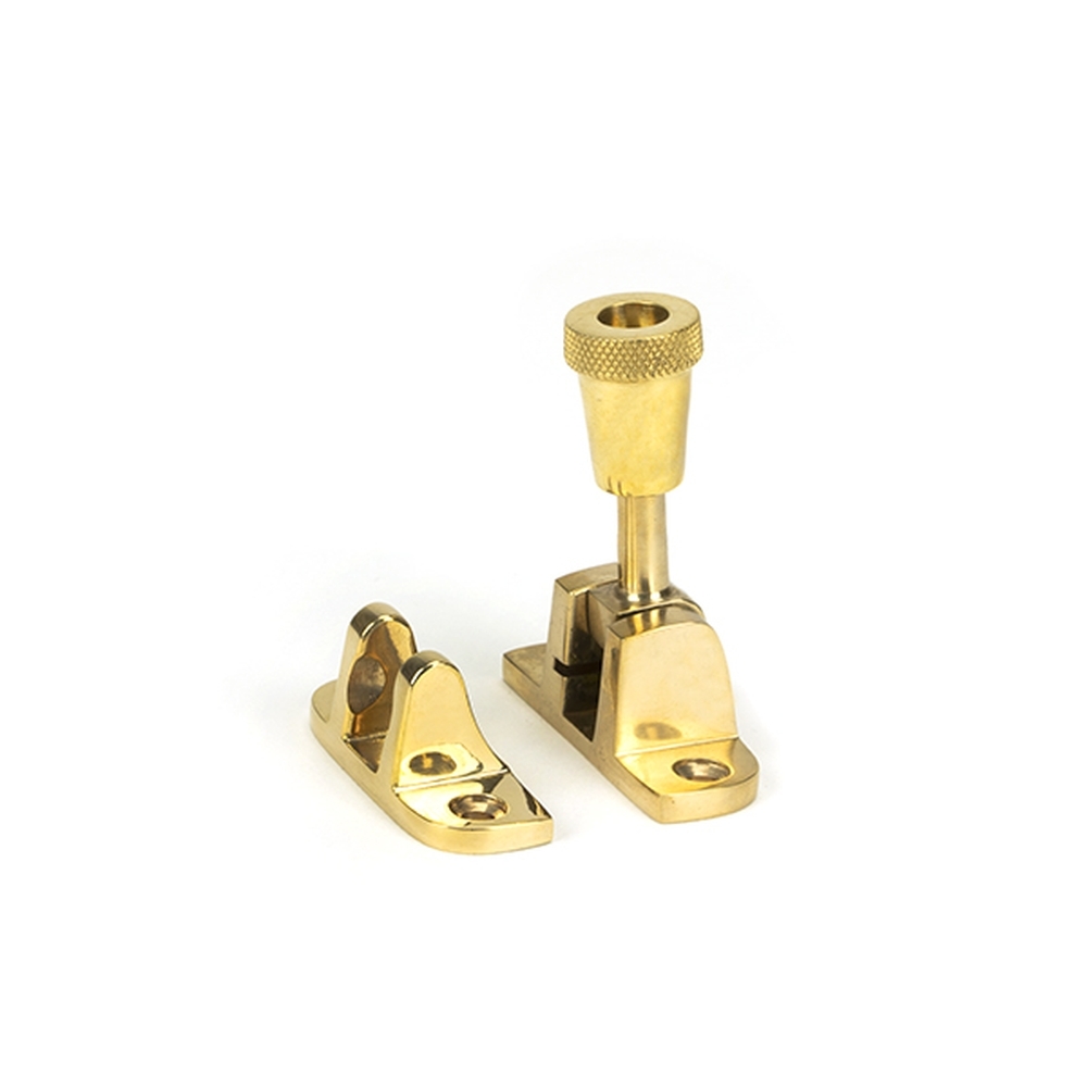 45942 • 55mm • Polished Brass • From The Anvil Brompton Brighton Fastener [Radiused]