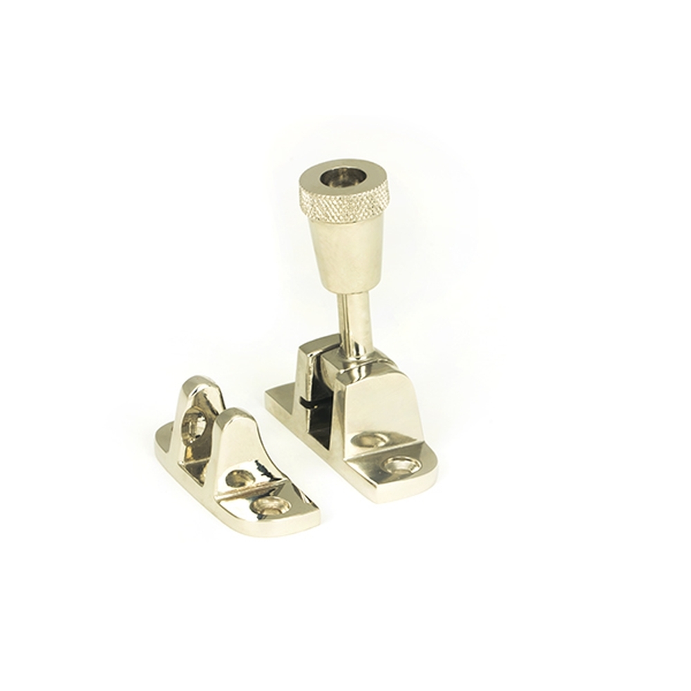 45943  55mm  Polished Nickel  From The Anvil Brompton Brighton Fastener [Radiused]