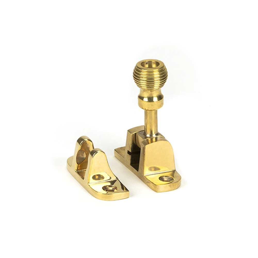 45952  55mm  Polished Brass  From The Anvil Beehive Brighton Fastener [Radiused]