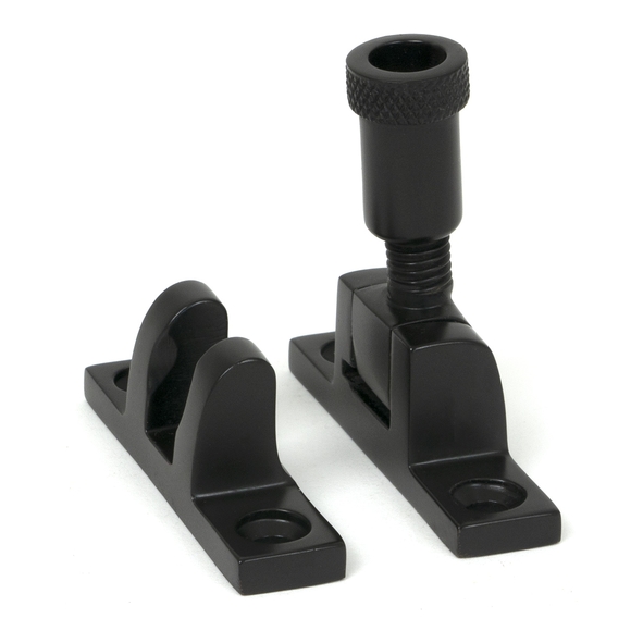 45965 � 55 x 14mm � Aged Bronze � From The Anvil Brompton Brighton Fastener - Narrow [Square]