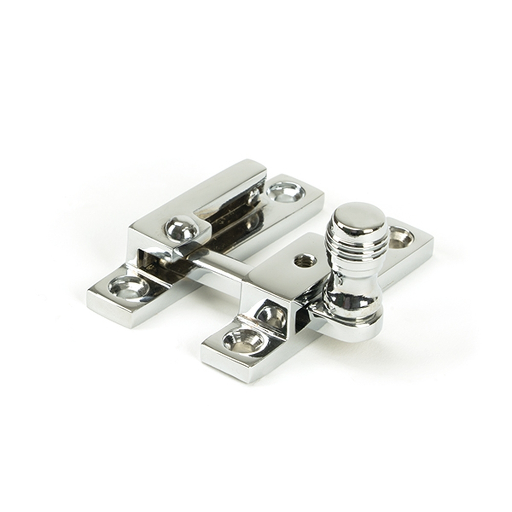 45989  64mm  Polished Chrome  From The Anvil Prestbury Quadrant Fastener - Narrow