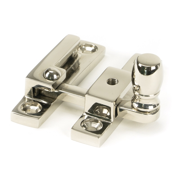 45998 � 64 x 13mm � Polished Nickel � From The Anvil Mushroom Quadrant Fastener - Narrow