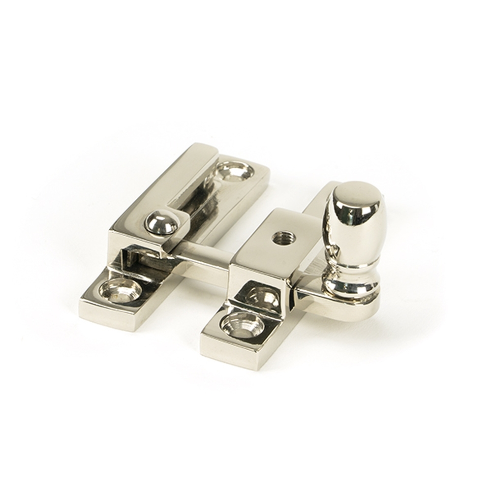 45998 • 64mm • Polished Nickel • From The Anvil Mushroom Quadrant Fastener - Narrow