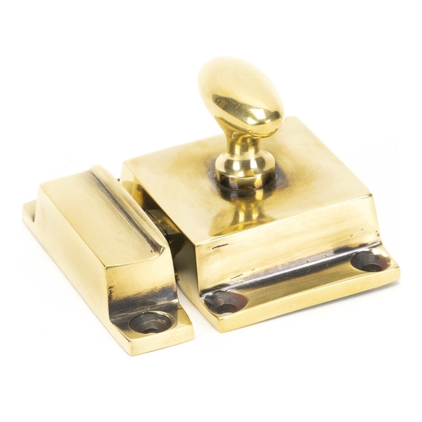 46046 • 55 x 41mm • Aged Brass • From The Anvil Cabinet Latch