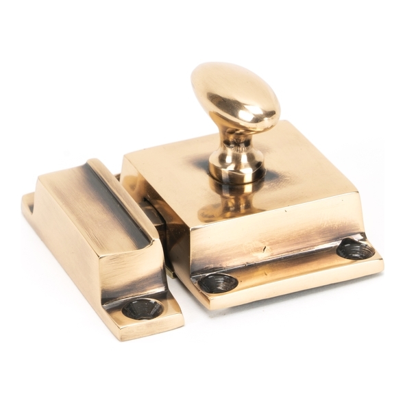 46050 • 55 x 41mm • Polished Bronze • From The Anvil Cabinet Latch