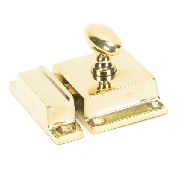 46051 • 55 x 41mm • Polished Brass • From The Anvil Cabinet Latch
