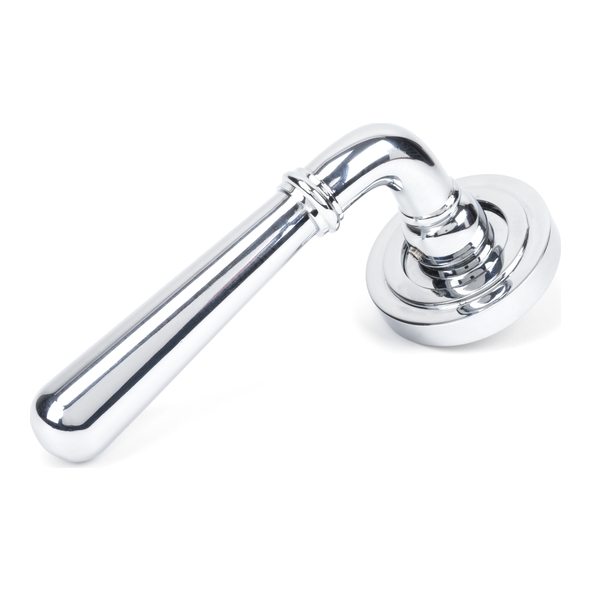 46054  53 x 8mm  Polished Chrome  From The Anvil Newbury Lever on Rose [Art Deco]
