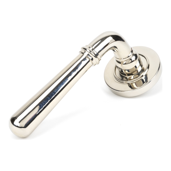 46057  53 x 8mm  Polished Nickel  From The Anvil Newbury Lever on Rose [Plain]