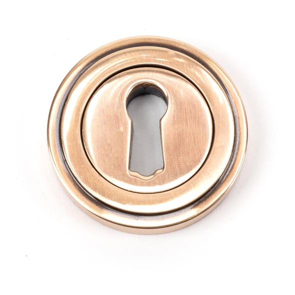 46118 � 53mm � Polished Bronze � From The Anvil Round Escutcheon [Art Deco]