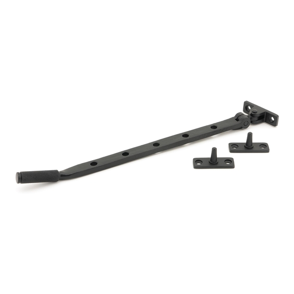 46187 � 330mm � Matt Black � From The Anvil Brompton Casement Stay