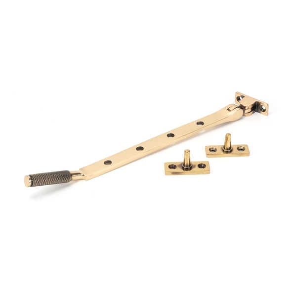 46195  292mm  Polished Bronze  From The Anvil Brompton Stay