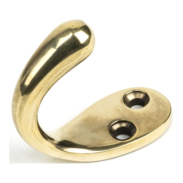 46303 • 32 x 19mm • Aged Brass • From The Anvil Celtic Single Robe Hook