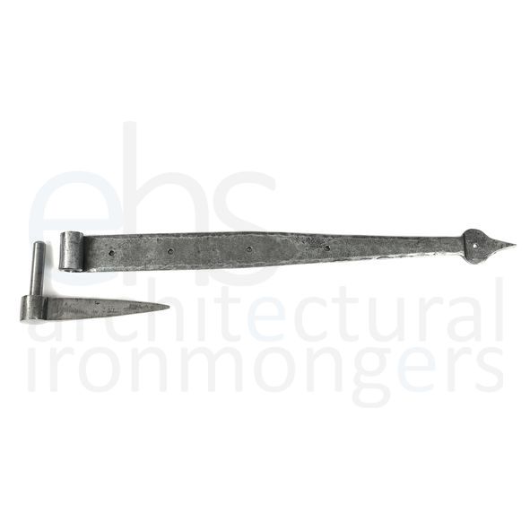 46382  610mm  Pewter Patina  From The Anvil Band & Spike Hinge [Pair]
