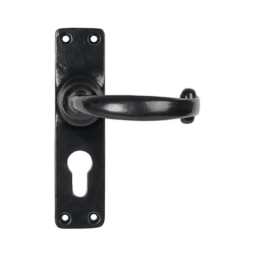 46576 • 152mm • Black • From The Anvil MF Lever Euro Lock Set