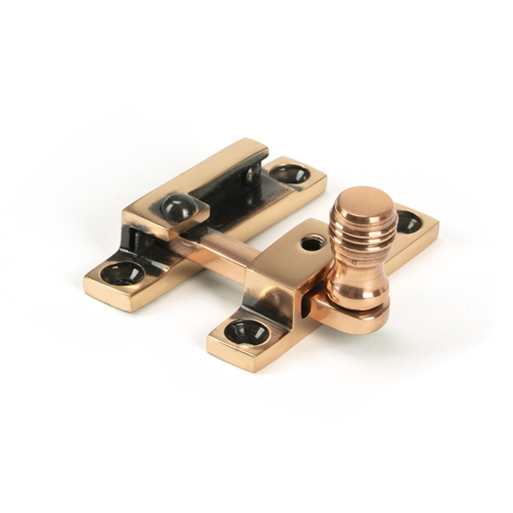 46580  64mm  Polished Bronze  From The Anvil Prestbury Quadrant Fastener - Narrow