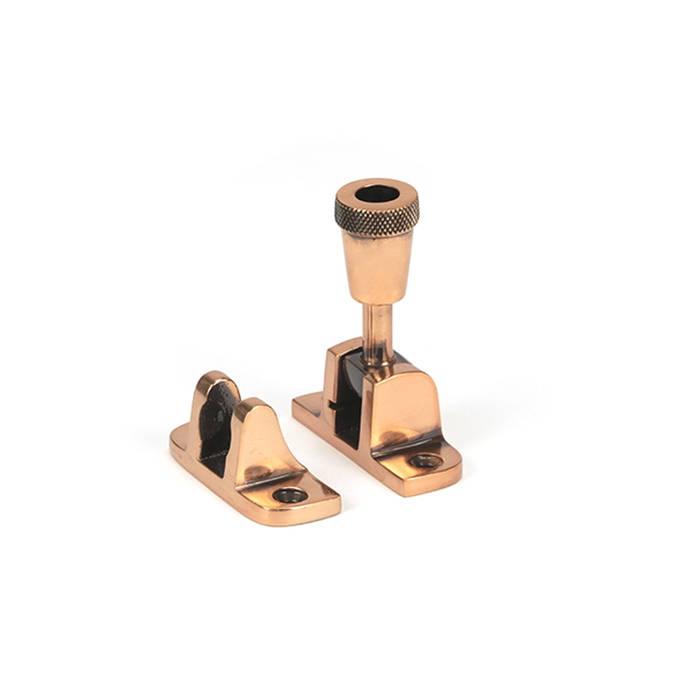 46587  55mm  Polished Bronze  From The Anvil Brompton Brighton Fastener [Radiused]