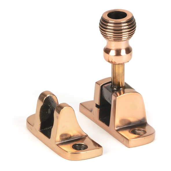 46589 � 55 x 21mm � Polished Bronze � From The Anvil Beehive Brighton Fastener [Radiused]