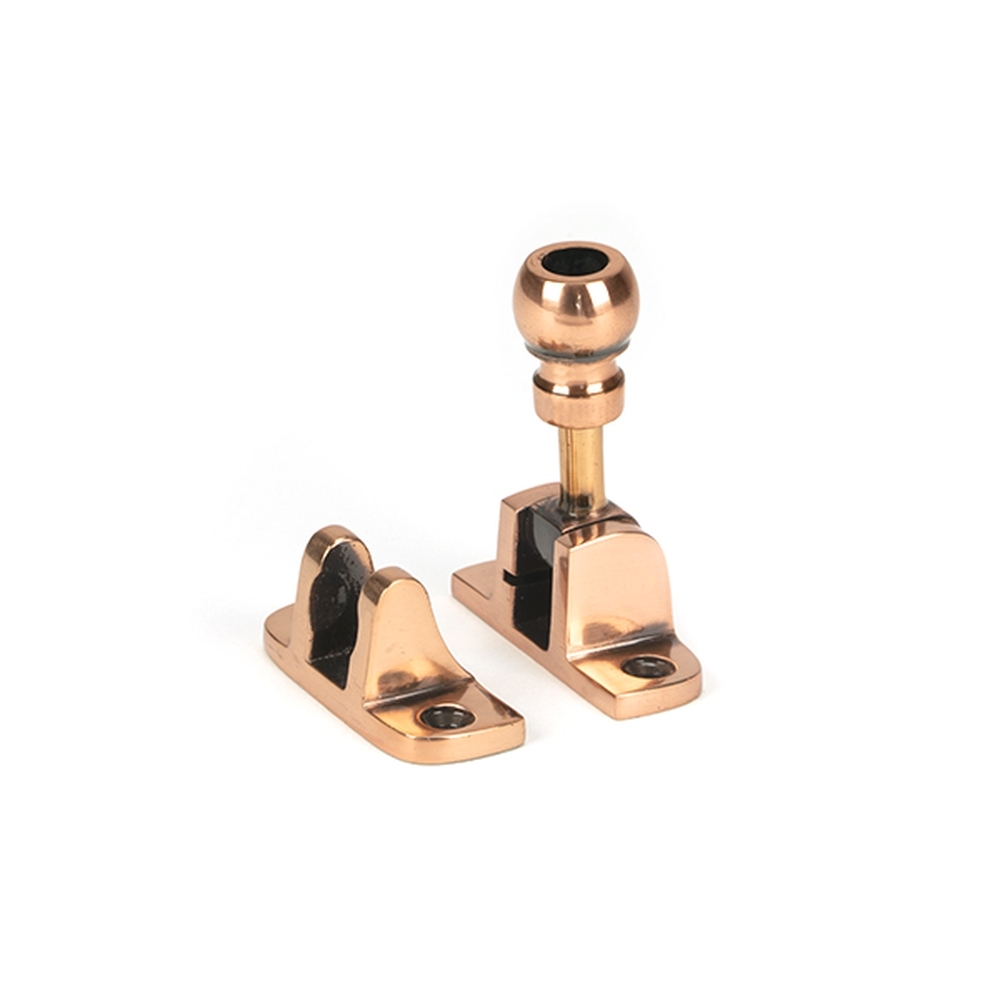 46590  55mm  Polished Bronze  From The Anvil Mushroom Brighton Fastener [Radiused]