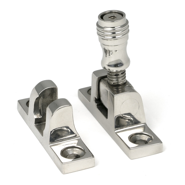 46623 � 55 x 14mm � Polished Stainless [316] � From The Anvil Prestbury Brighton Fastener - Narrow [Square]