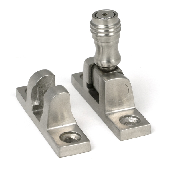 46636 � 55 x 14mm � Satin Stainless [316] � From The Anvil Prestbury Brighton Fastener - Narrow [Square]