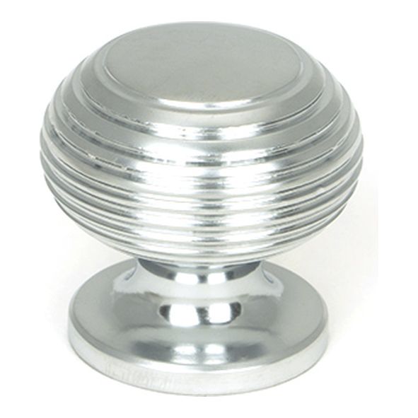 46663 • 30mm • Satin Chrome • From The Anvil Beehive Cabinet Knob