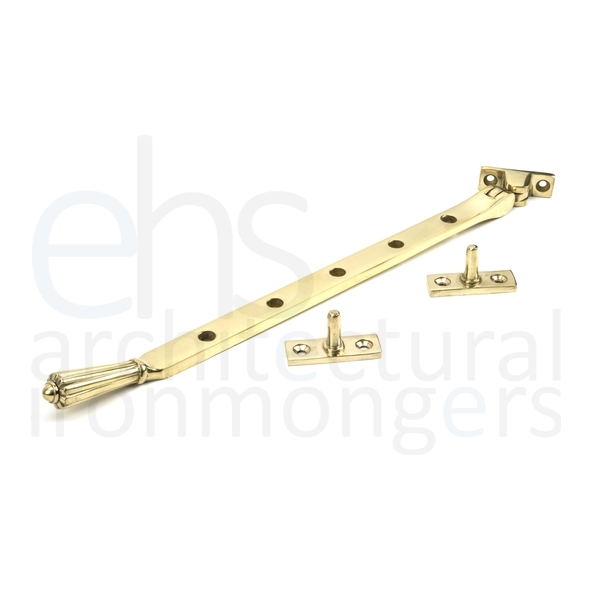 46705 • 331mm • Polished Brass • From The Anvil Hinton Stay