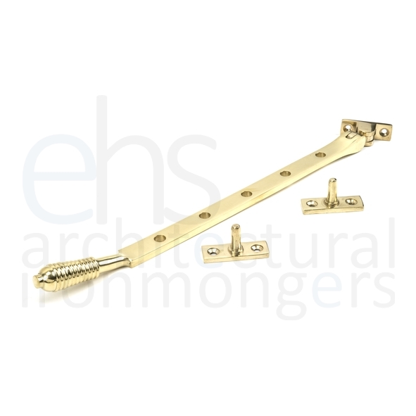 46708 • 335mm • Polished Brass • From The Anvil Reeded Stay