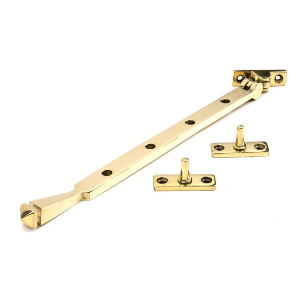 46714 � 333mm � Polished Brass � From The Anvil Avon Casement Stay