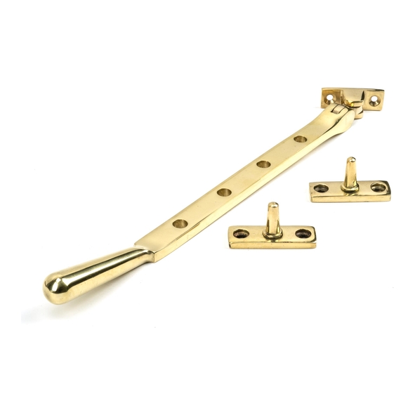 46716 � 296mm � Polished Brass � From The Anvil Newbury Casement Stay