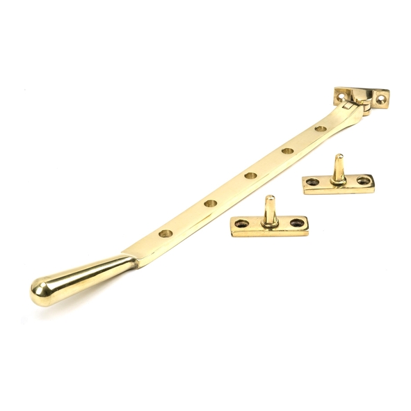 46717 � 335mm � Polished Brass � From The Anvil Newbury Casement Stay