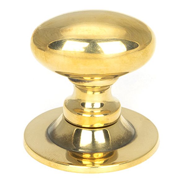 46726  40mm  Aged Brass  From The Anvil Oval Cabinet Knob