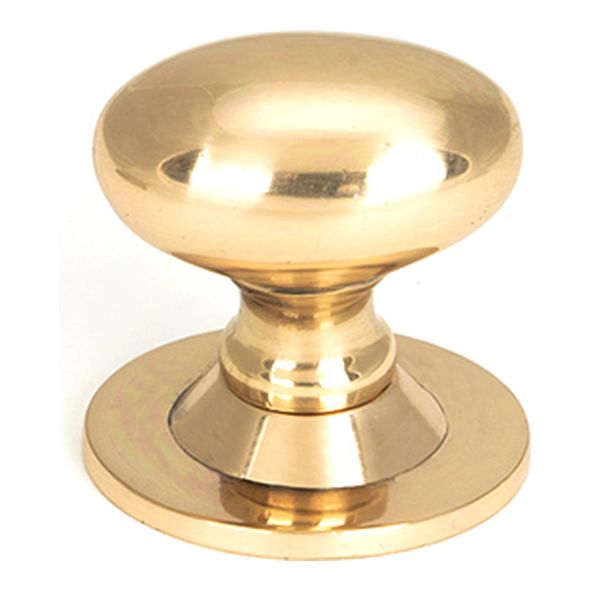 46728  40mm  Polished Bronze  From The Anvil Oval Cabinet Knob
