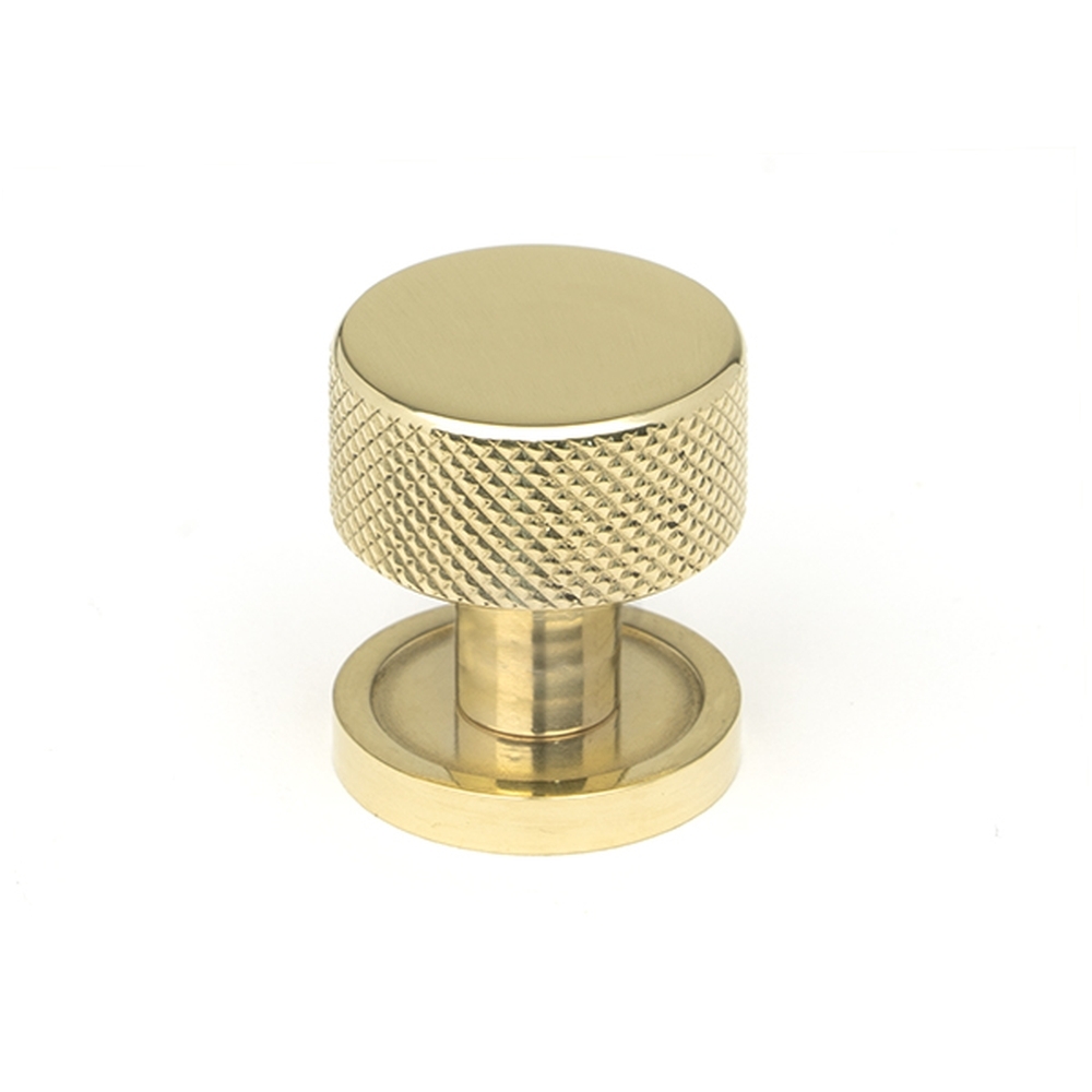 46816  25mm  Polished Brass  From The Anvil Brompton Cabinet Knob [Plain]