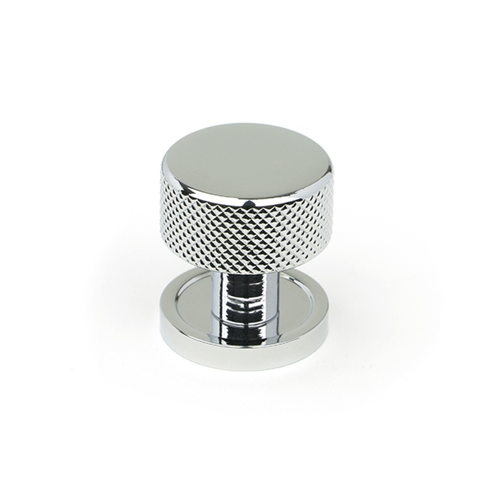 46818  25mm  Polished Chrome  From The Anvil Brompton Cabinet Knob [Plain]