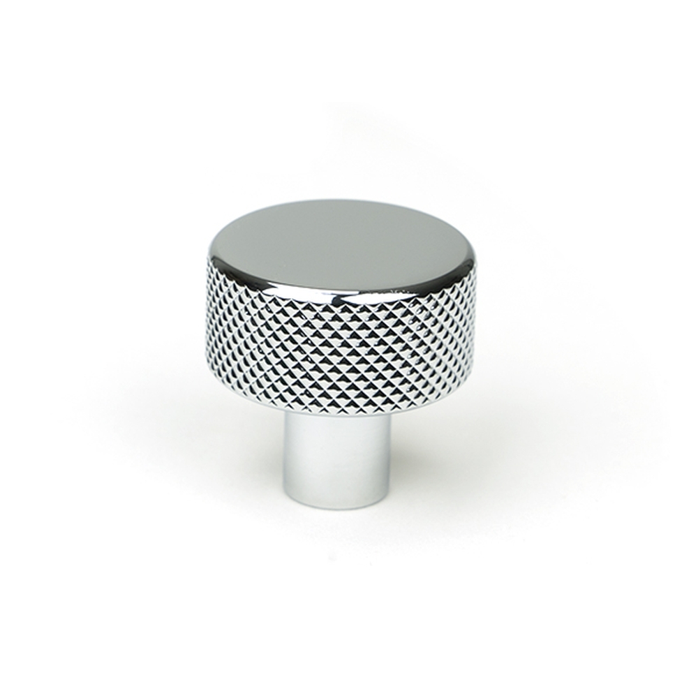 46819  25mm  Polished Chrome  From The Anvil Brompton Cabinet Knob [No rose]