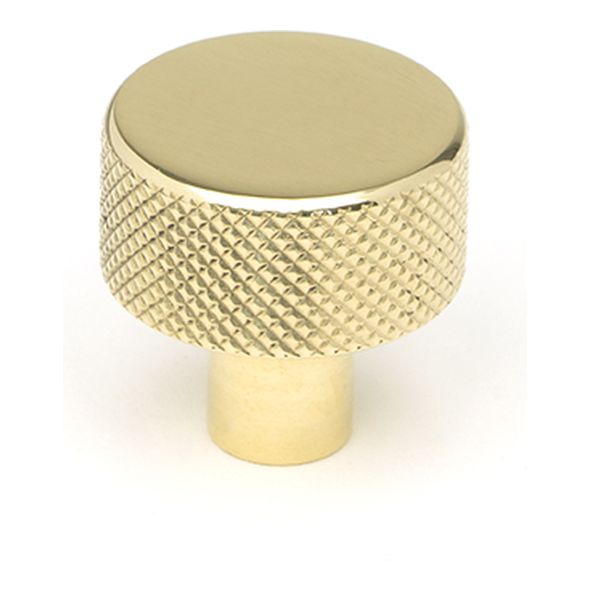 46820 • 25mm • Polished Brass • From The Anvil Brompton Cabinet Knob [No rose]