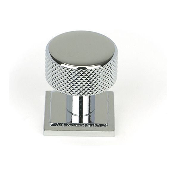 46821  25mm  Polished Chrome  From The Anvil Brompton Cabinet Knob [Square]