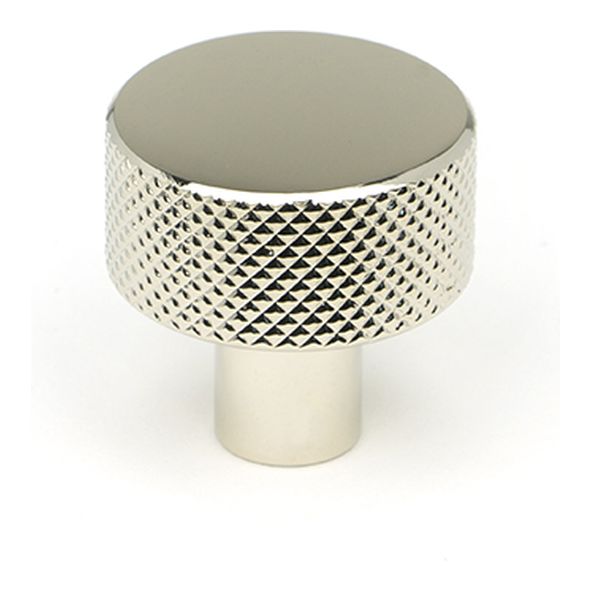 46823  25mm  Polished Nickel  From The Anvil Brompton Cabinet Knob [No rose]